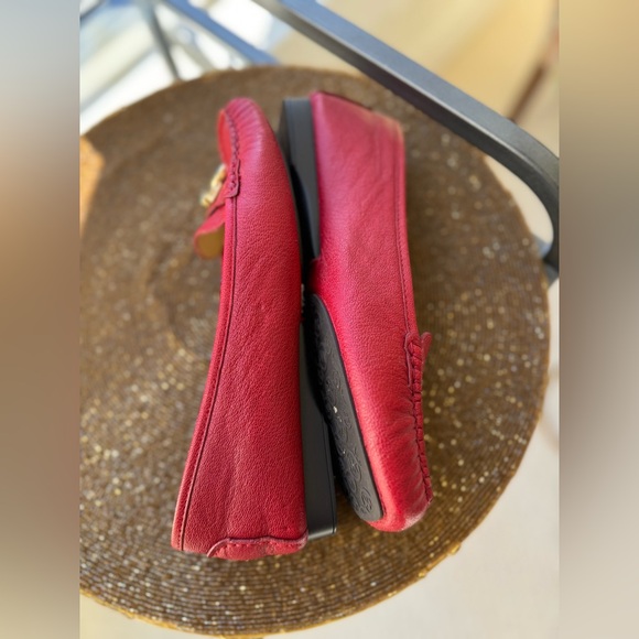 Michael Kors Red-Orange Shoes Size 7 - Picture 8 of 10